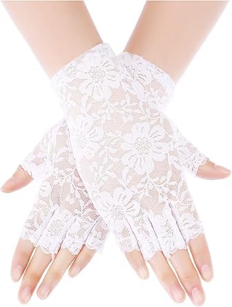 GownLink's Faithful Blossom Bridal Gloves G105