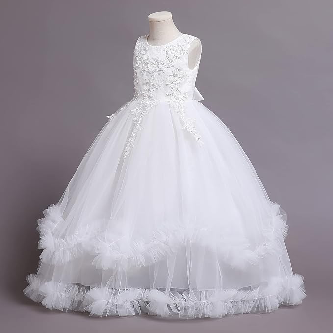 GownLink Christening Gown or Holy Communion Girls Handmade HLCKID-5
