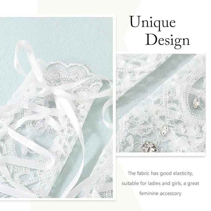 GownLink Classy Bridal Gloves for Christian & Catholic Wedding G24