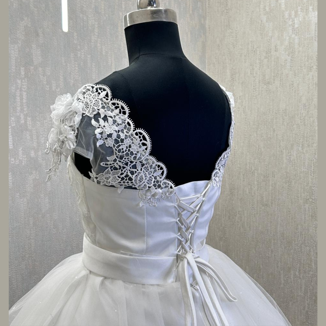 Gownlink white bridal dress gown GLYCX01B