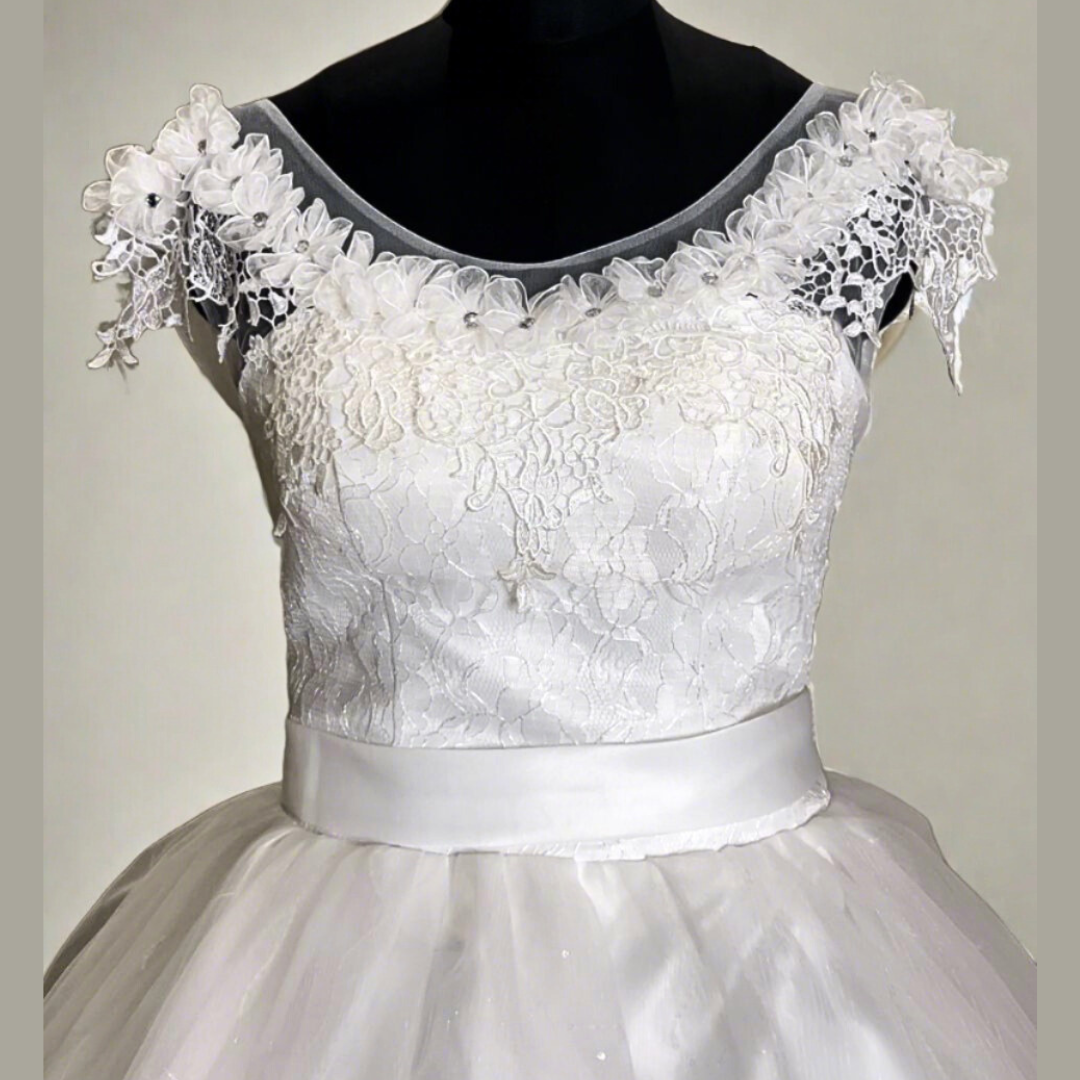 Gownlink white bridal dress gown GLYCX01B