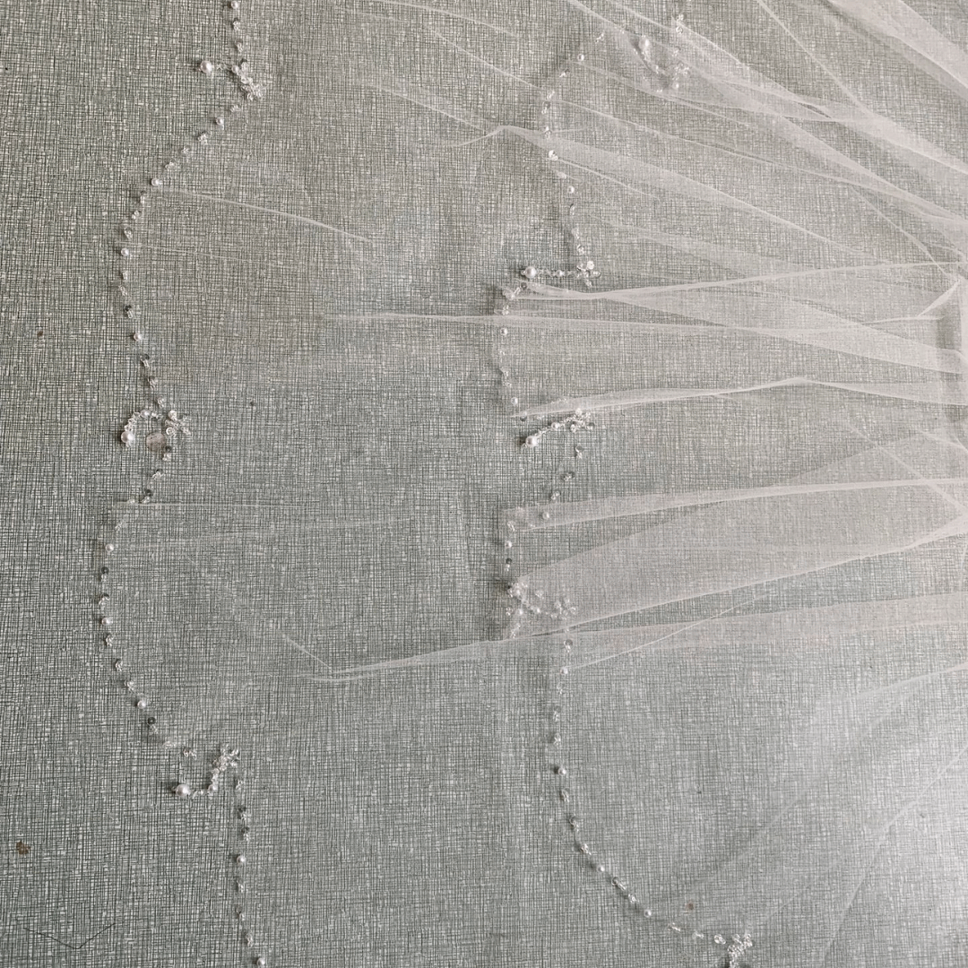 Modest bridal veil for Christian bride in Gorakhpur
