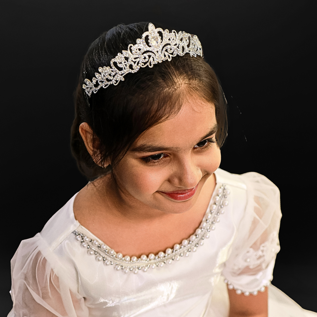 White Holy Communion Function Dress in Atlanta
