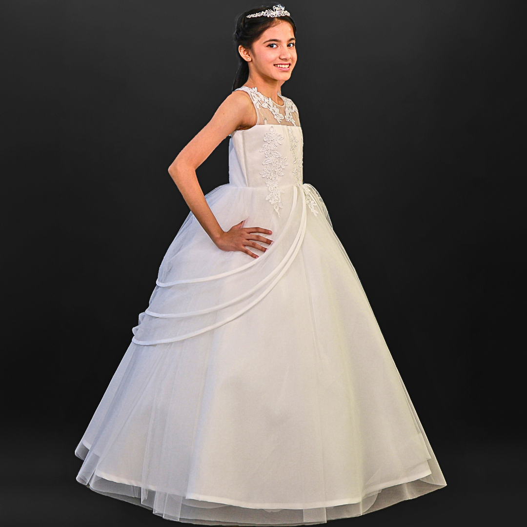 White Church Communion dress in Nagaland