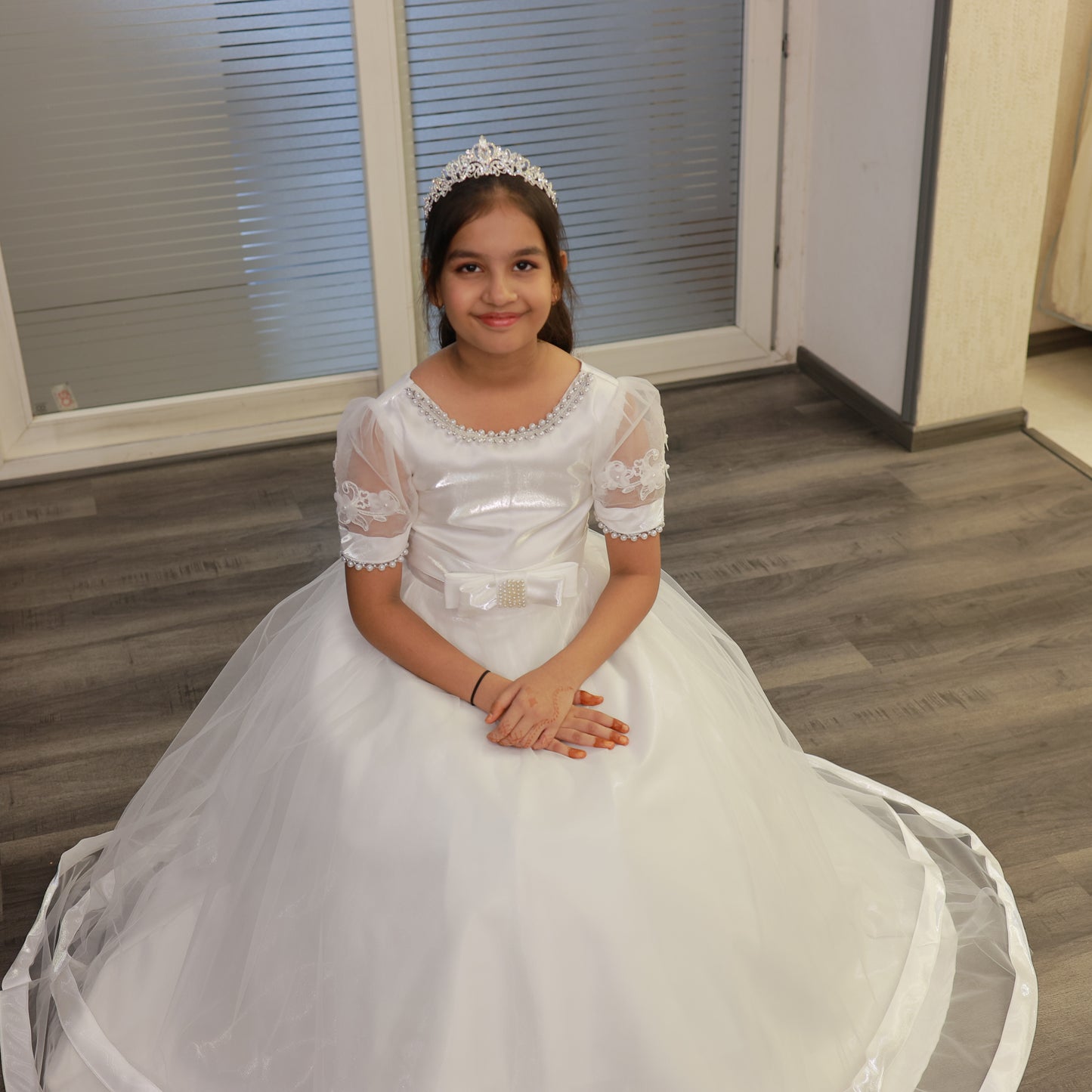 First Holy Communion headpiece in New York