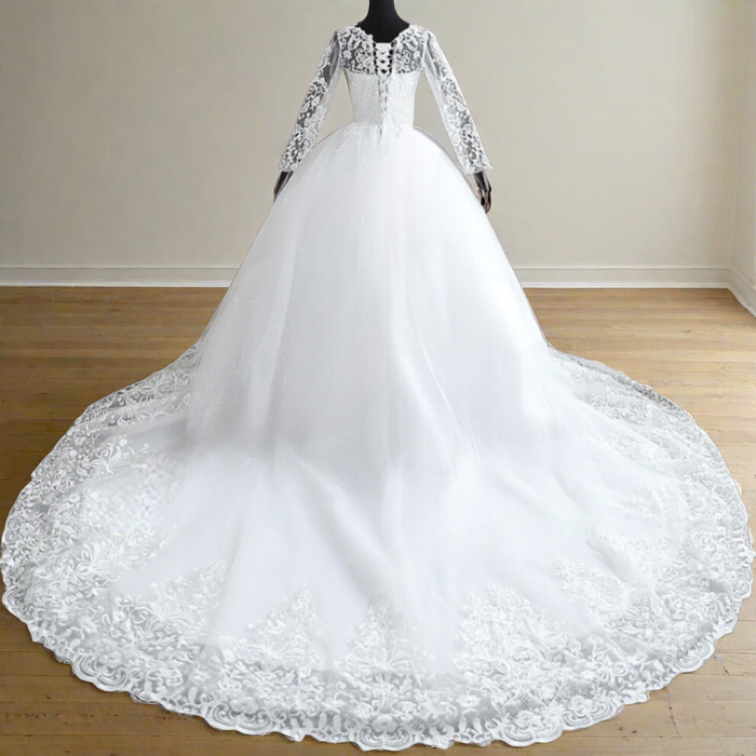 Captivating Catholic Wedding Dress Samastipurwith Sweetheart Neckline