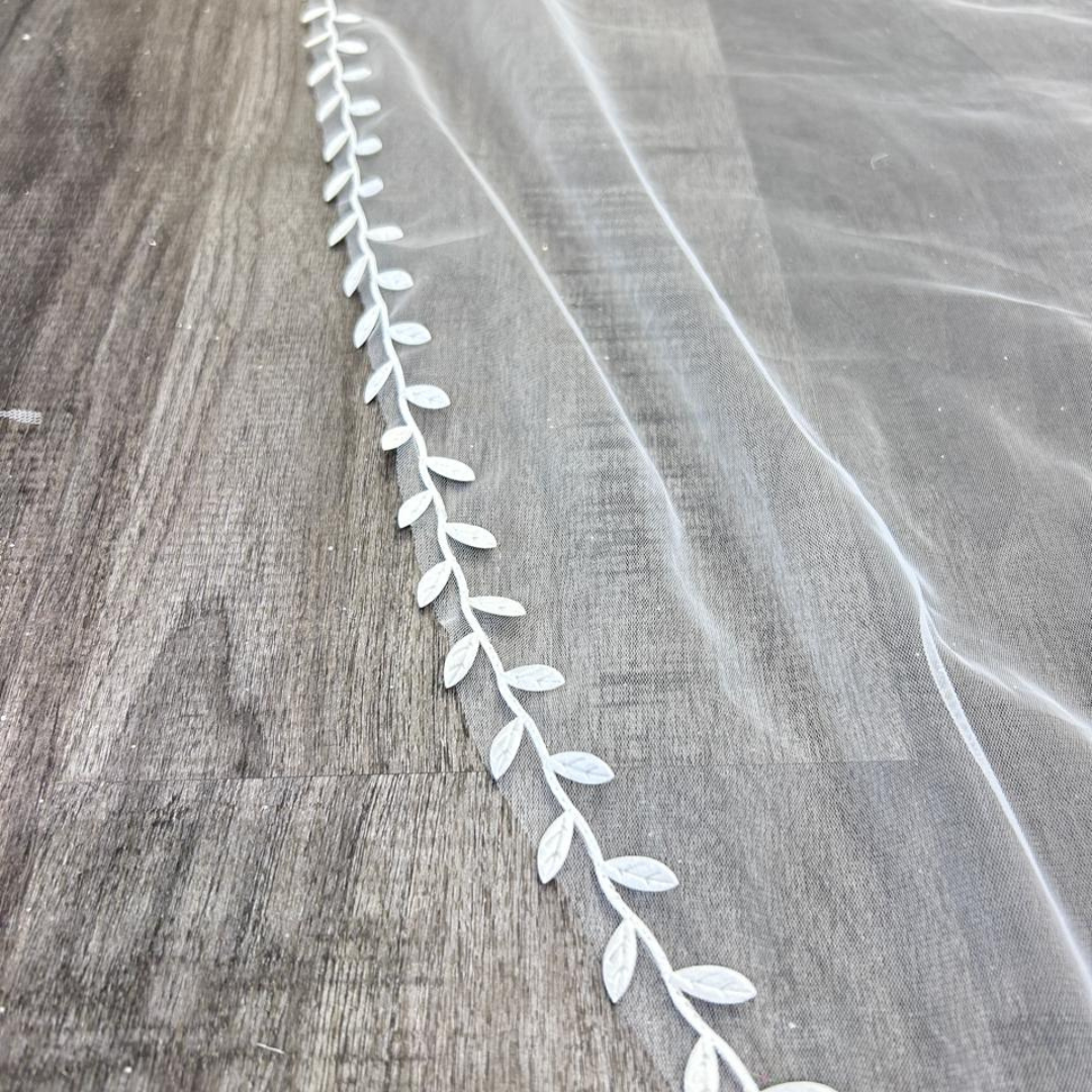 GownLink's Cathedral Bridal Long Veil 3.5 Meters Christian & Catholic Weddings GLVLB2