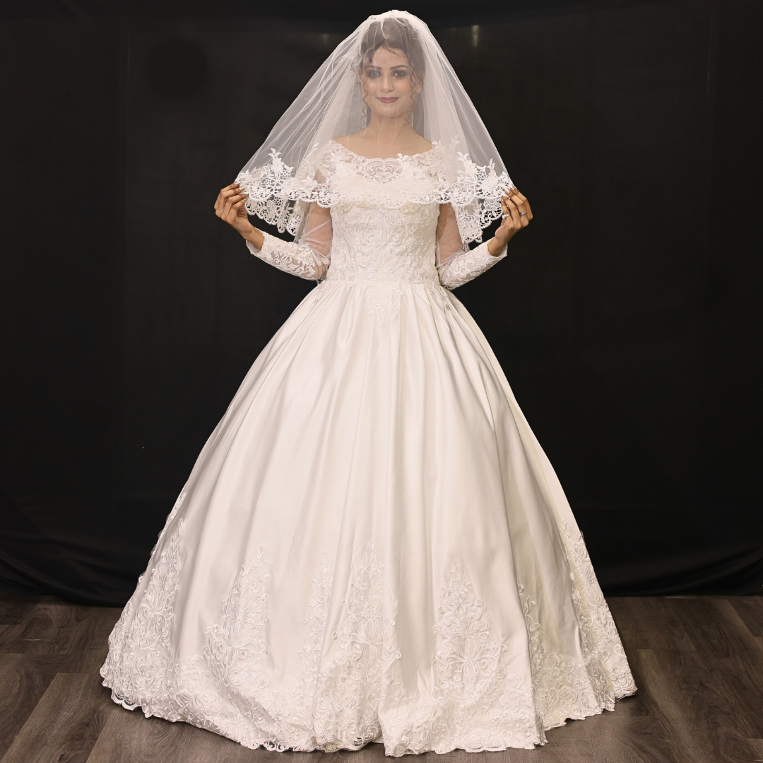 Christain wedding Bridal veil in Agra