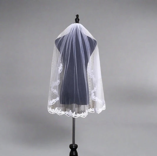 short wedding veil Ballari India