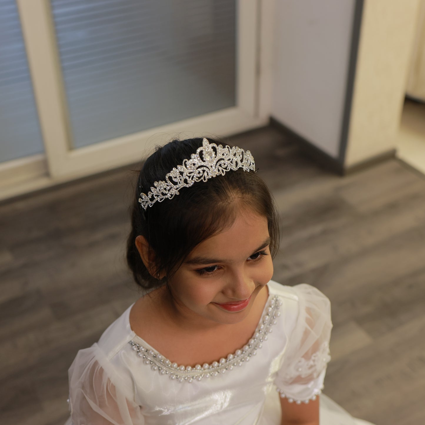 Church-approved Communion crown for girls in Chicago