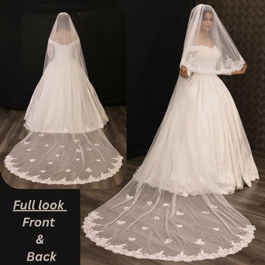 Christian church veil for bride in Mumbai