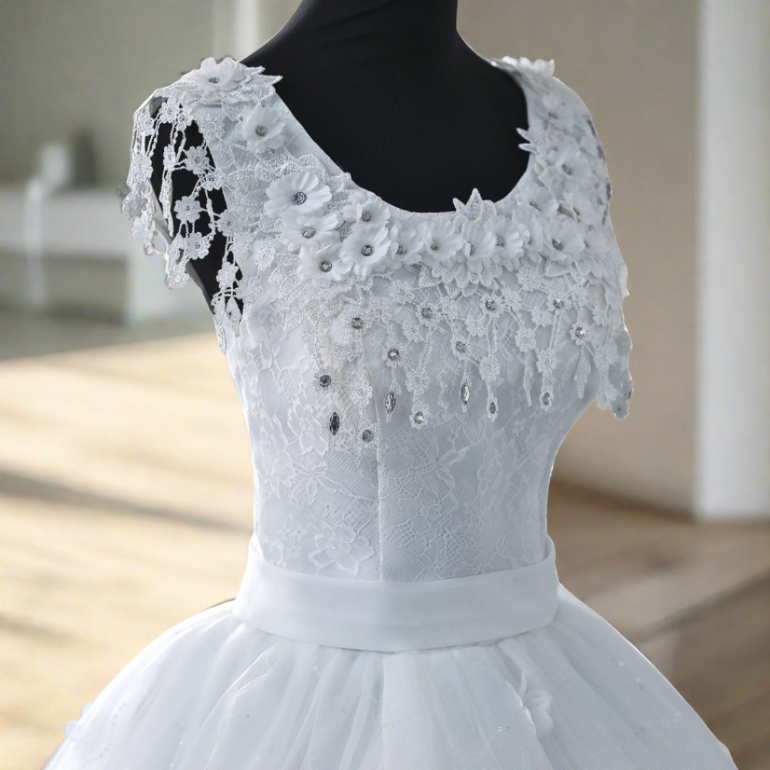 embroidery gown
