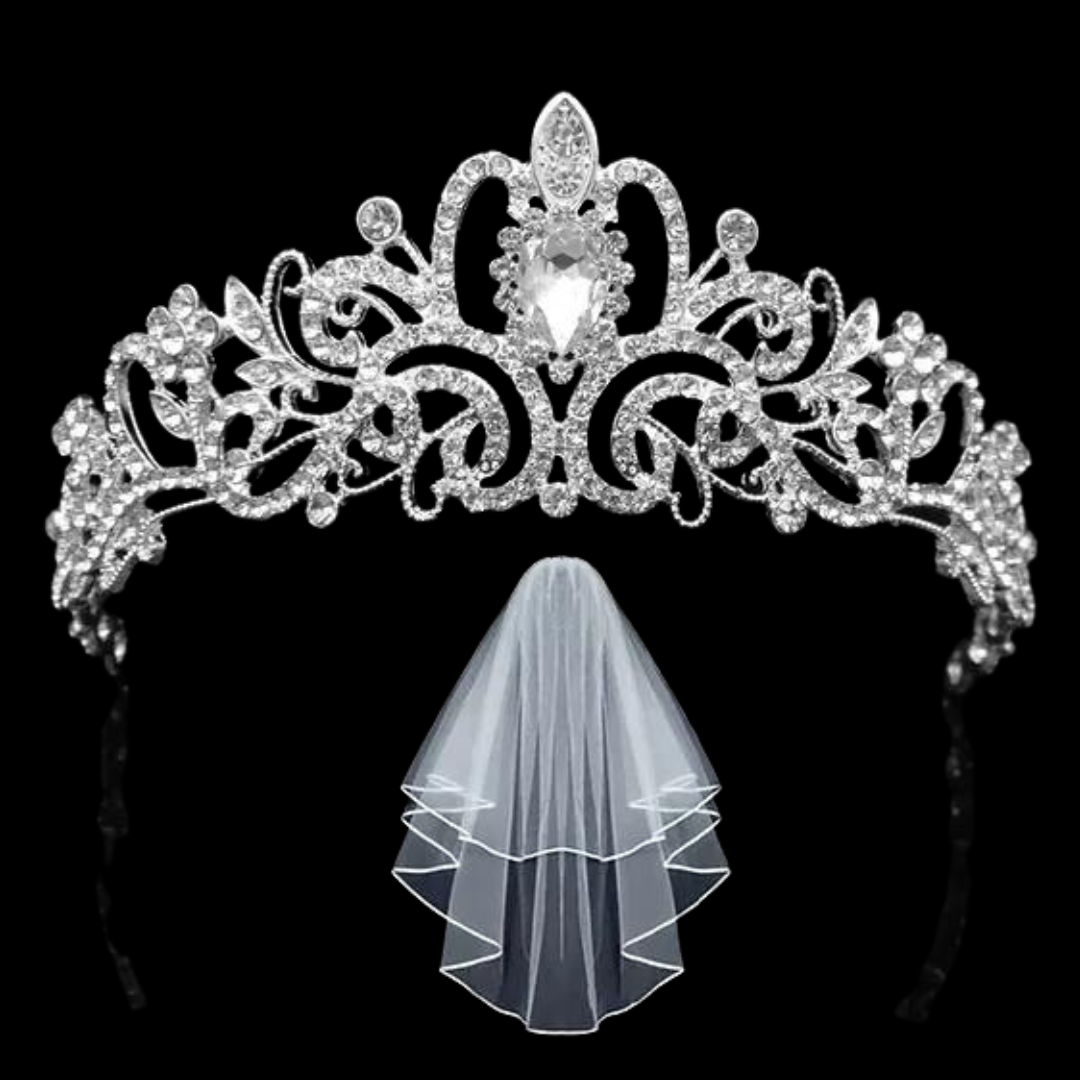 bridal veil with crowns Kohima