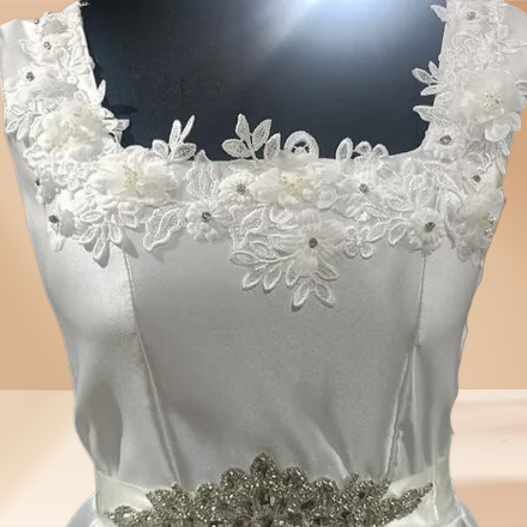 GownLink Satin Bridal Ball Gown
