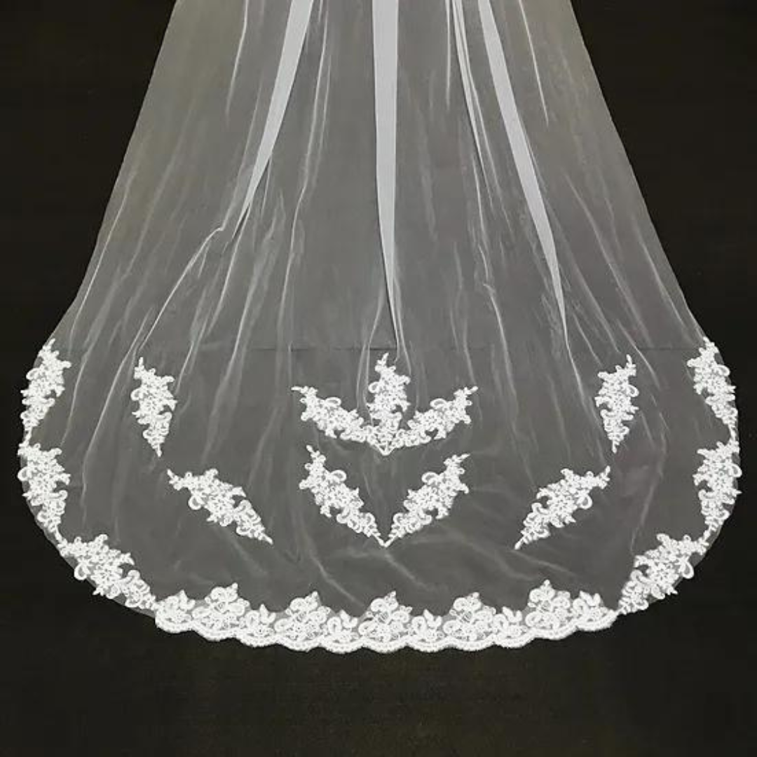 Bridal veil Lace Embroifery Karnal India