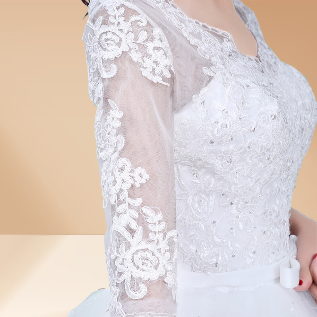 GownLink White Wedding Gowns GLHS14B