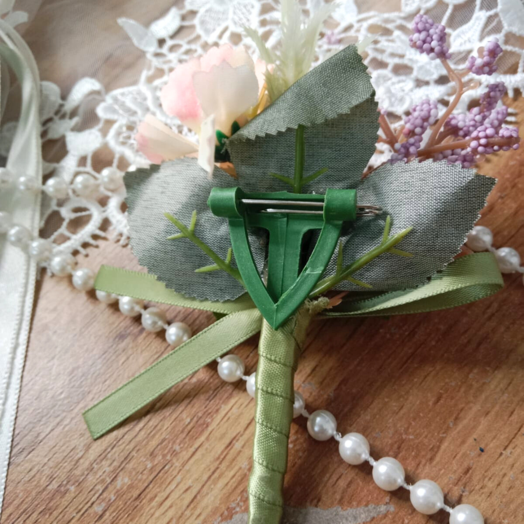 GownLink's Groom's Boutonniere Enchantment for a Christian & Catholic Wedding CF54