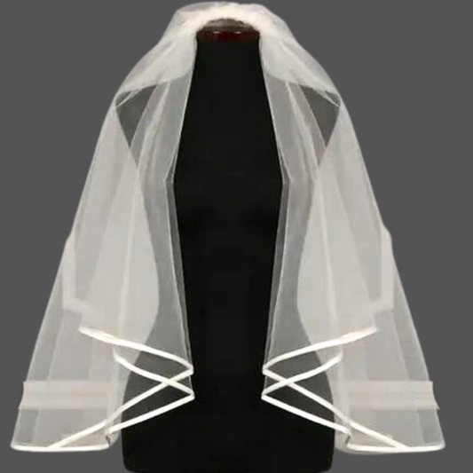 wedding veils in white Tripura