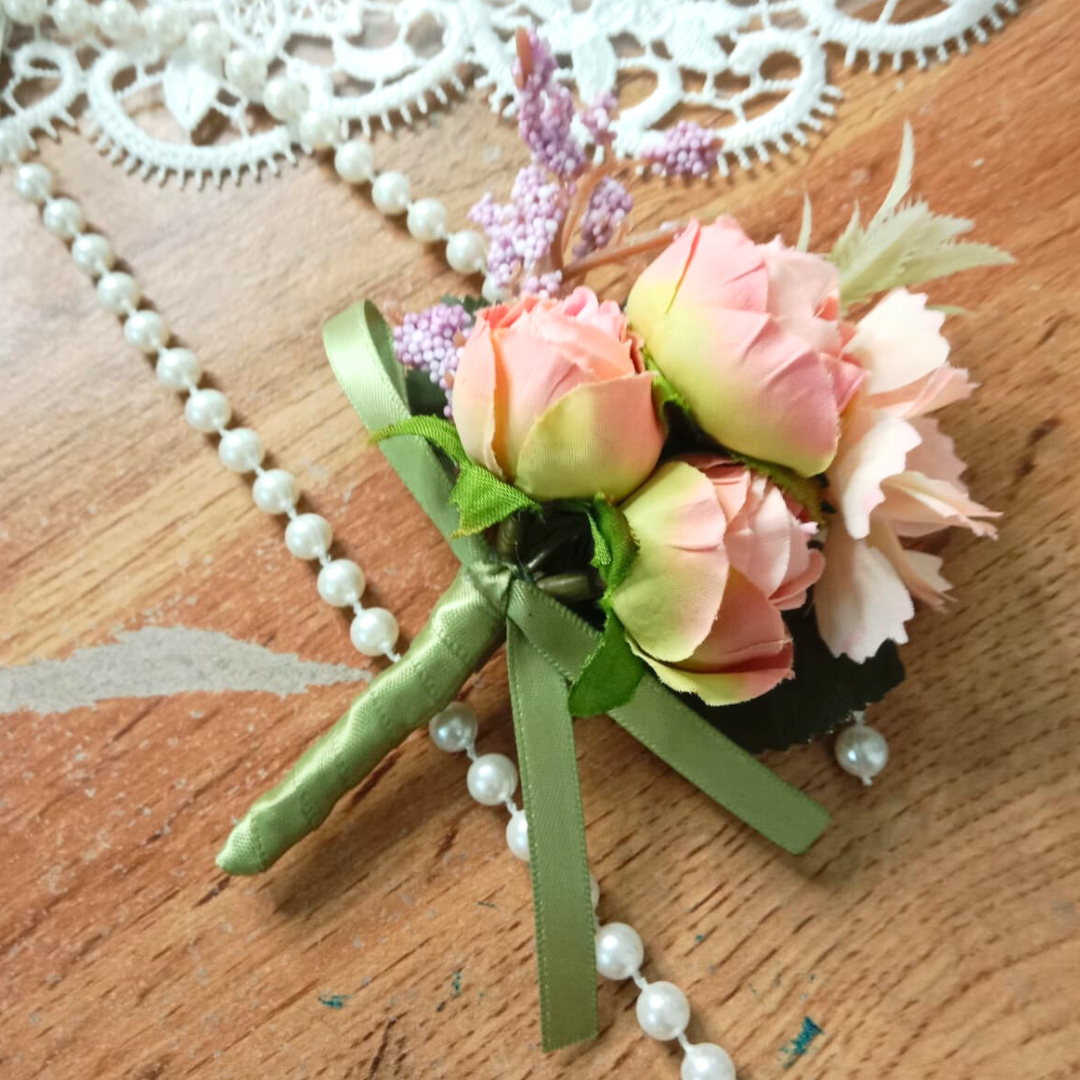 GownLink's Groom's Boutonniere Enchantment for a Christian & Catholic Wedding CF54