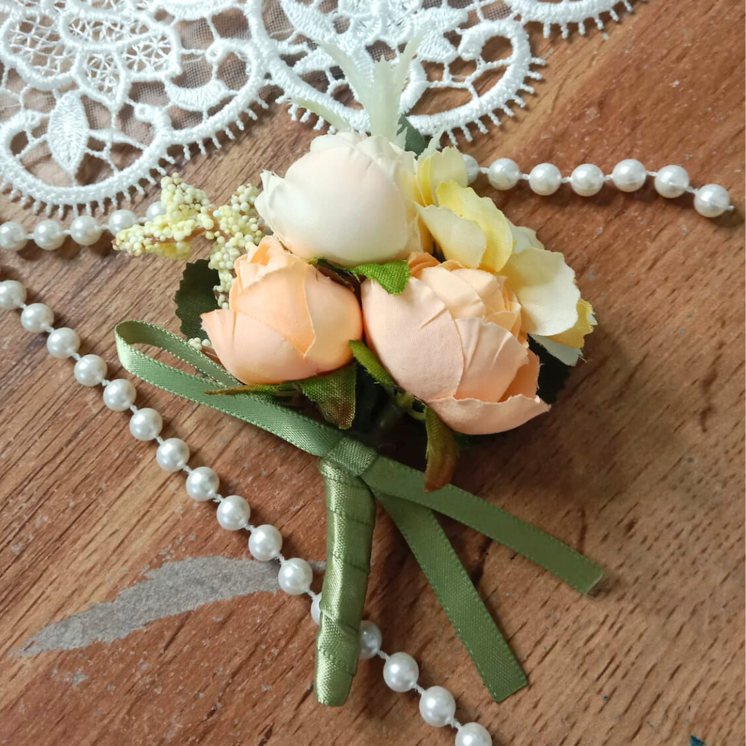 GownLink's Groom's Boutonniere Enchantment for a Christian & Catholic Wedding CF54