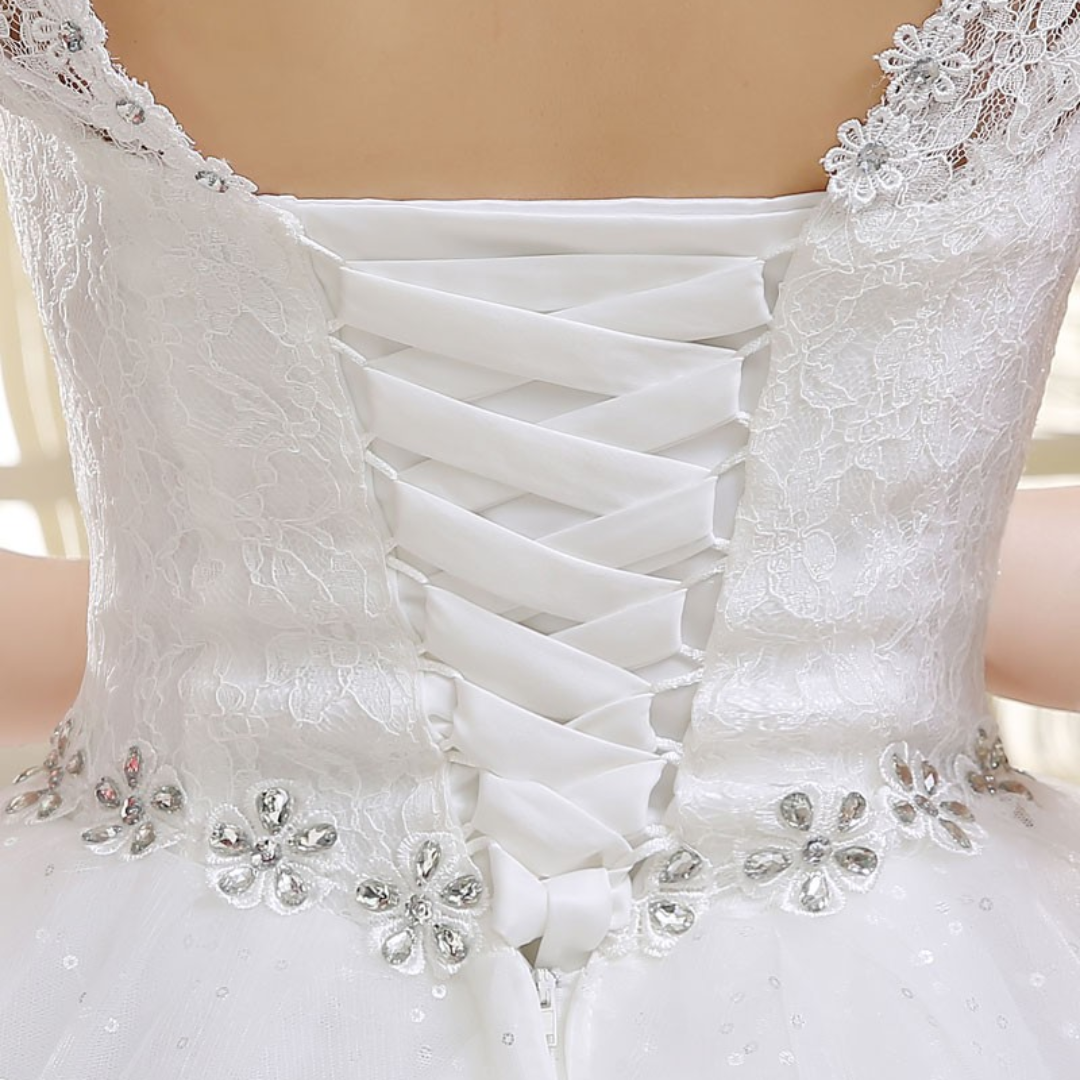 white bridal gowns in Chandigarh