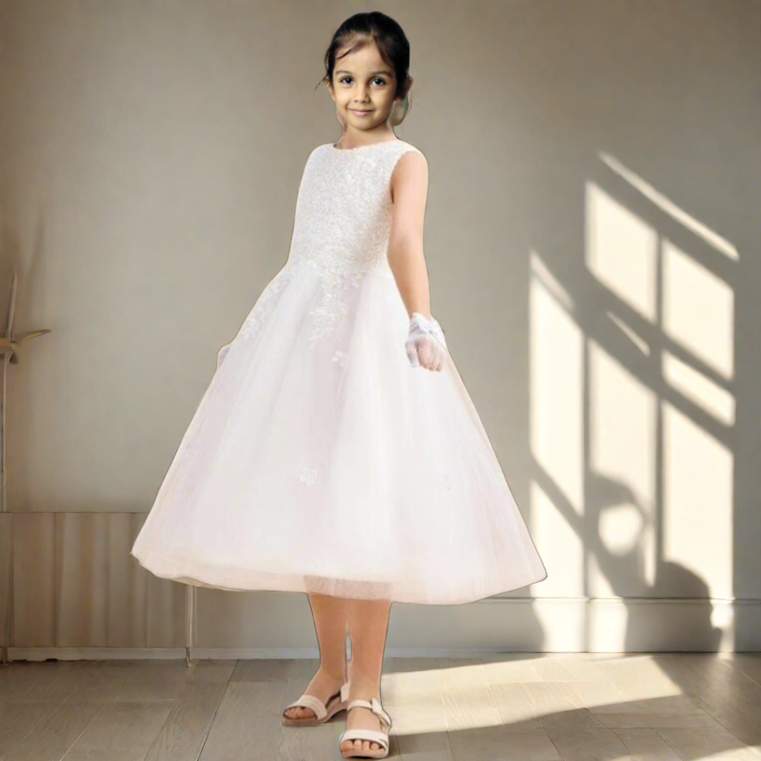 GownLink s Heavenly Holy Communion Dress Elegance for Your Little Prin