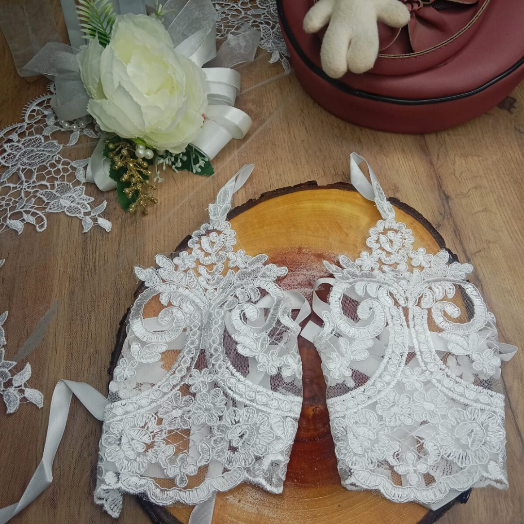 GownLink's Alluring Bridal Gloves for Christian and Catholic Weddings G18