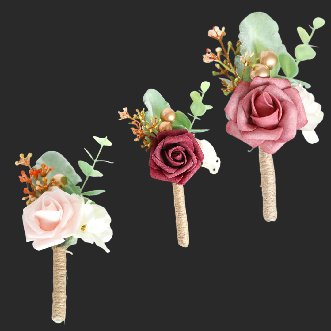 Corsage Wedding Christian Boutonnieres Sinduria India