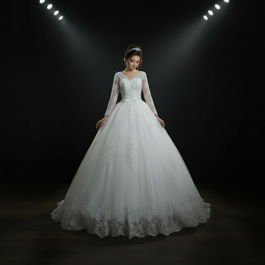 safed gown shaadi ka