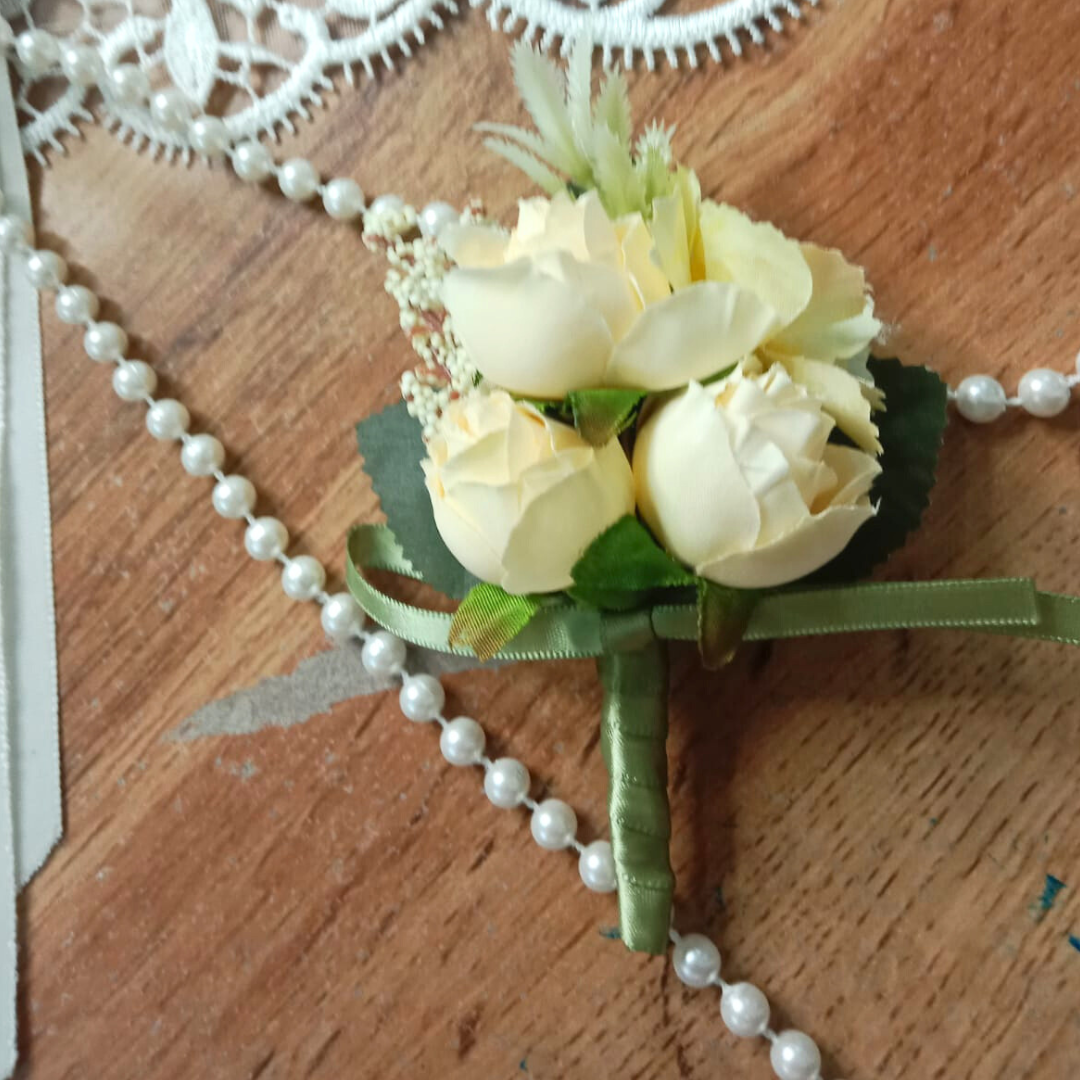 GownLink's Groom's Boutonniere Enchantment for a Christian & Catholic Wedding CF54
