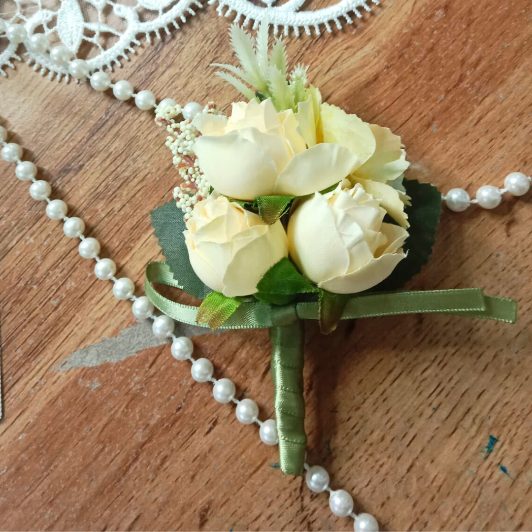 GownLink's Groom's Boutonniere Enchantment for a Christian & Catholic Wedding CF54