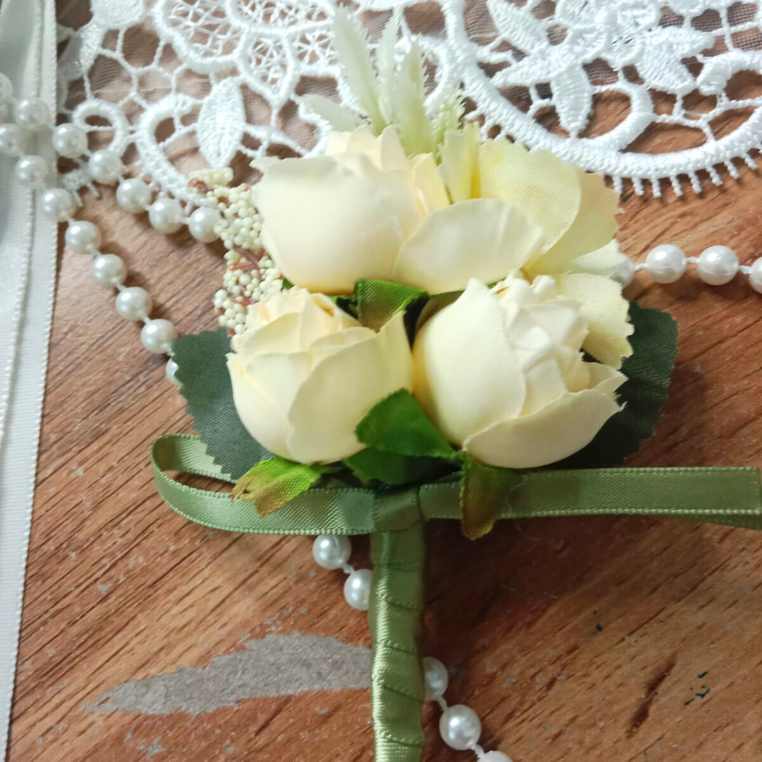 GownLink's Groom's Boutonniere Enchantment for a Christian & Catholic Wedding CF54