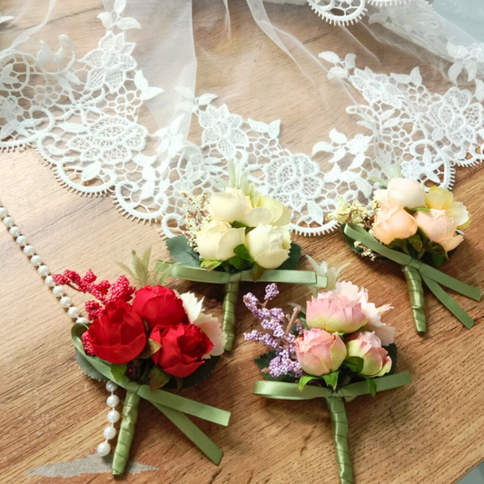 GownLink's Groom's Boutonniere Enchantment for a Christian & Catholic Wedding CF54