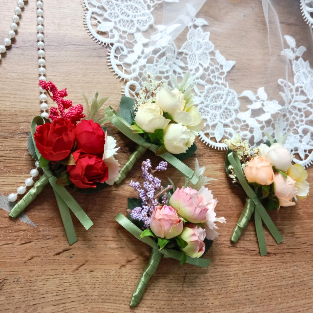 GownLink's Groom's Boutonniere Enchantment for a Christian & Catholic Wedding CF54