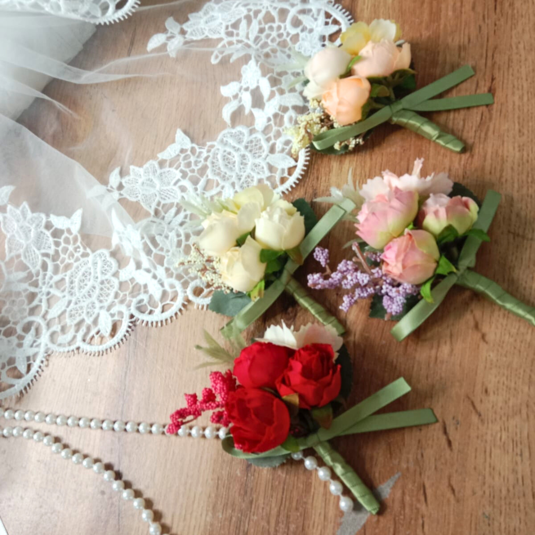 GownLink's Groom's Boutonniere Enchantment for a Christian & Catholic Wedding CF54