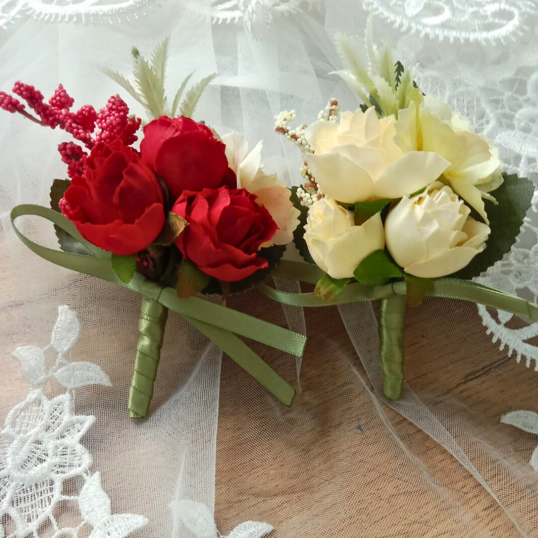 GownLink's Groom's Boutonniere Enchantment for a Christian & Catholic Wedding CF54