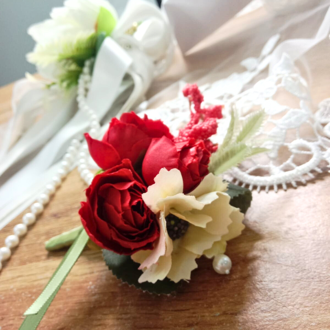GownLink's Groom's Boutonniere Enchantment for a Christian & Catholic Wedding CF54