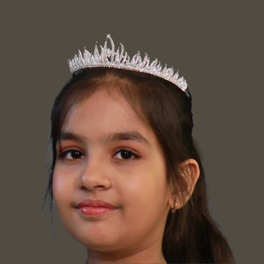 GownLink First Holy Communion crown stone and Gilded Leaves HLC-8
