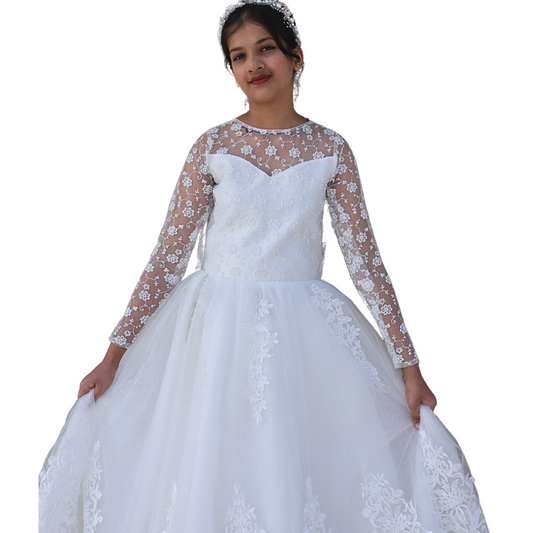 GownLink First Holy Communion Frock 11 Years GLHLC- 10