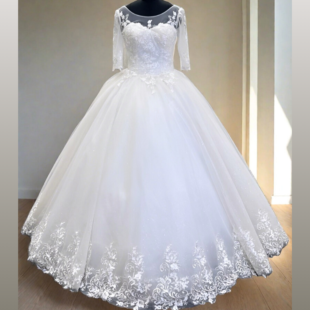 GownLink Bridal Ball Gown for Christian & Catholic Weddings GLGF074