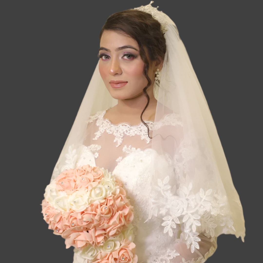 GownLink Cathedral Bridal Long Veil for Christian and Catholic Weddings GLV13