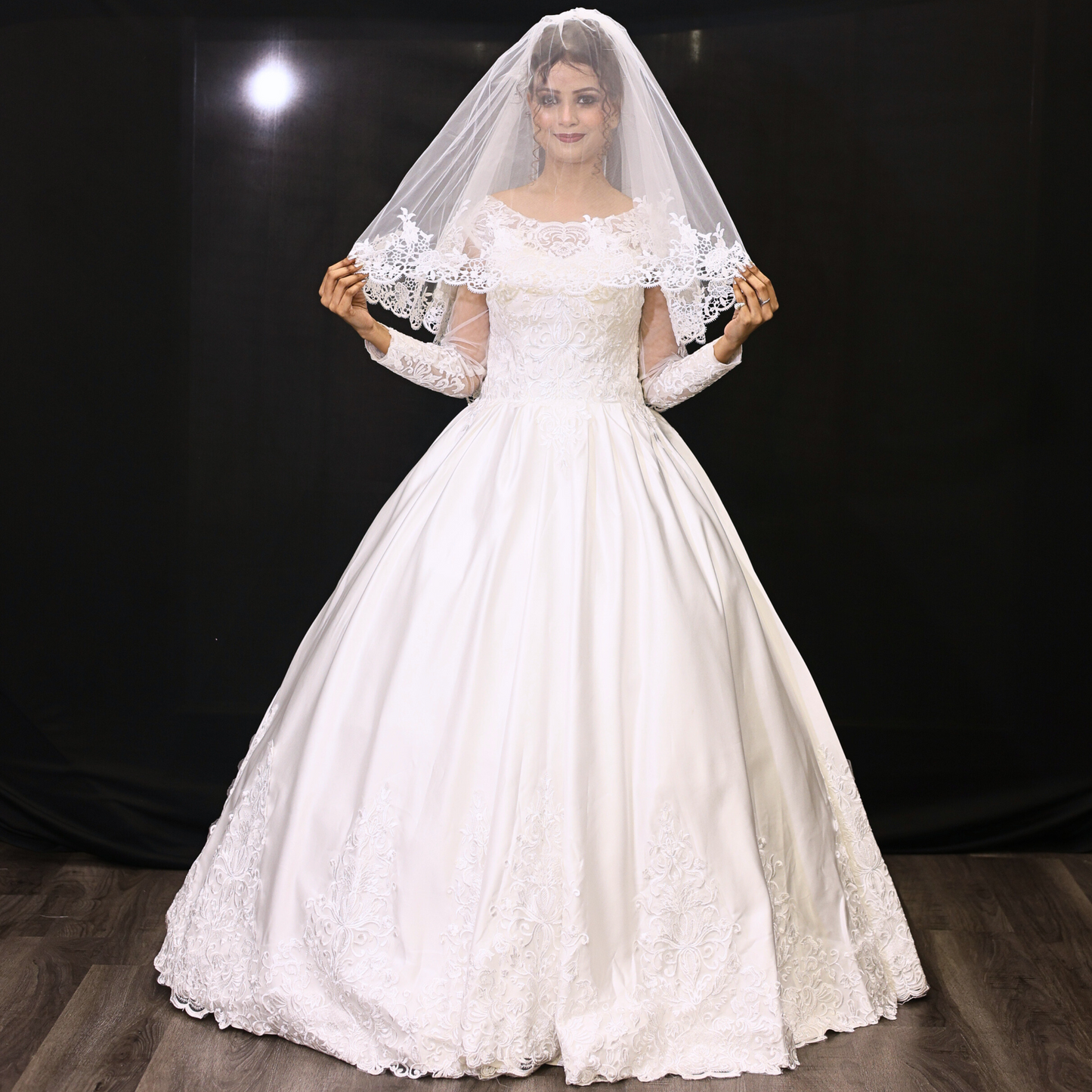 GownLink Bridal Veil With Comb for Weddings GLCP3-1