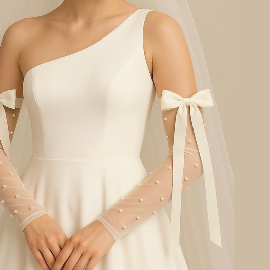 GownLink Classy Bridal Gloves for Christian & Catholic Wedding G-97