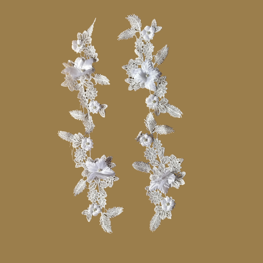 GownLink White patch Top for wedding Gown--YCX Pache