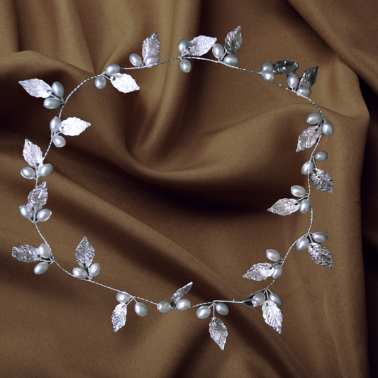 GownLink Exquisite Bridal Wreath Adorned with Love W8