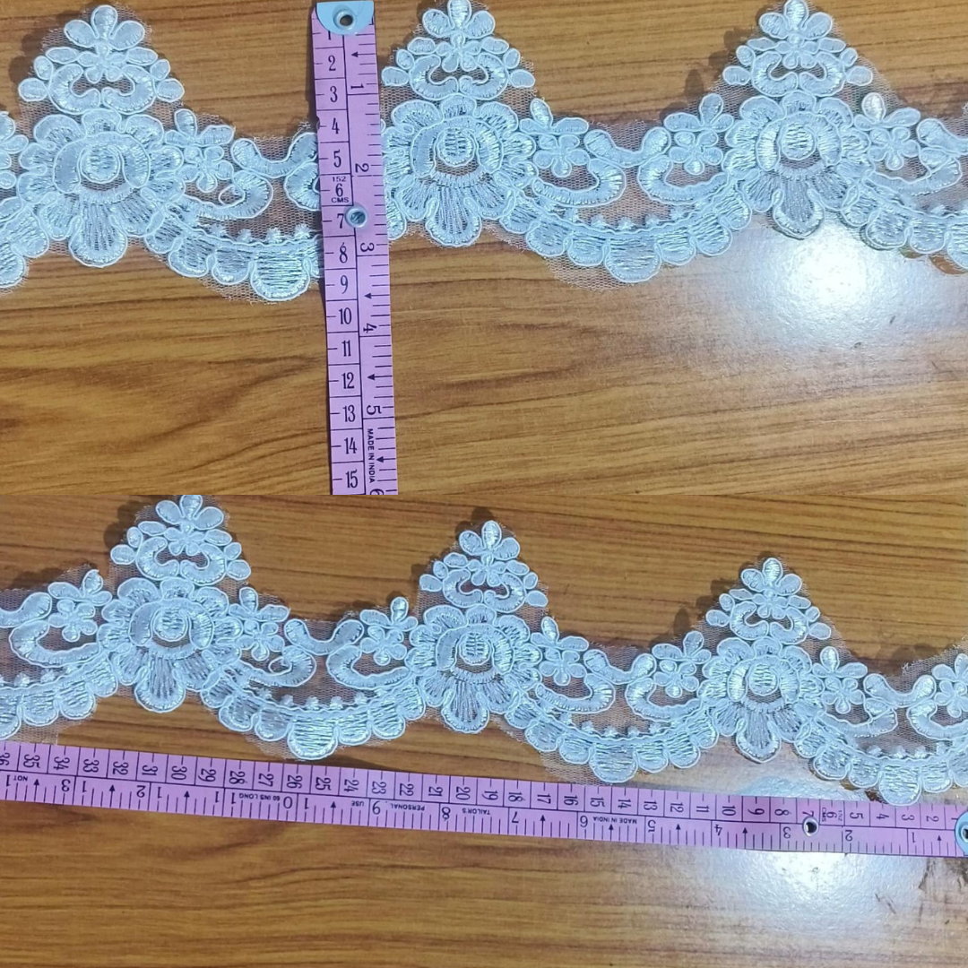 Lace Edge Bridal Veil, Mantilla Lace Wedding Veil, Lace in Lucknow
