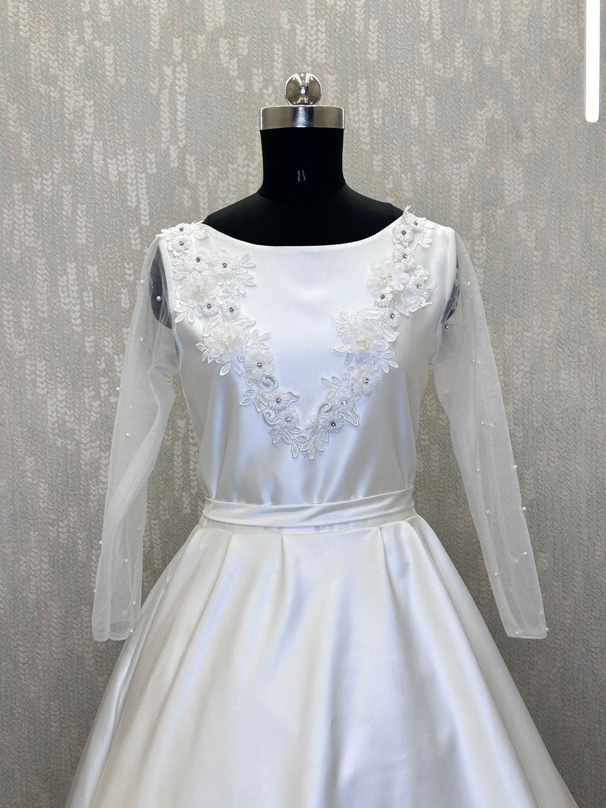 Formal Christian Bridal wear Jamshedpur India