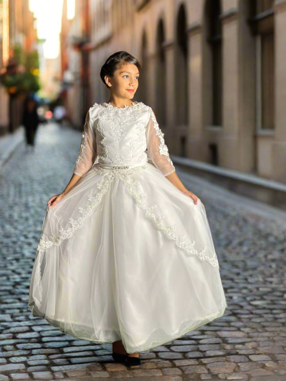 Ball Gown Communion Dresses For Girls Communion Dress Size Flower