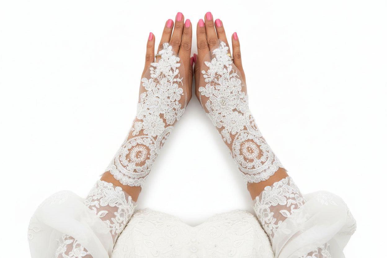 GownLink Bridal Gloves for Weddings G101