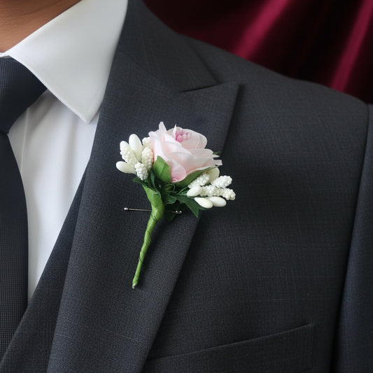 GownLink's Timeless splendor Boutonnieres of Distinction Set of 10 pcs